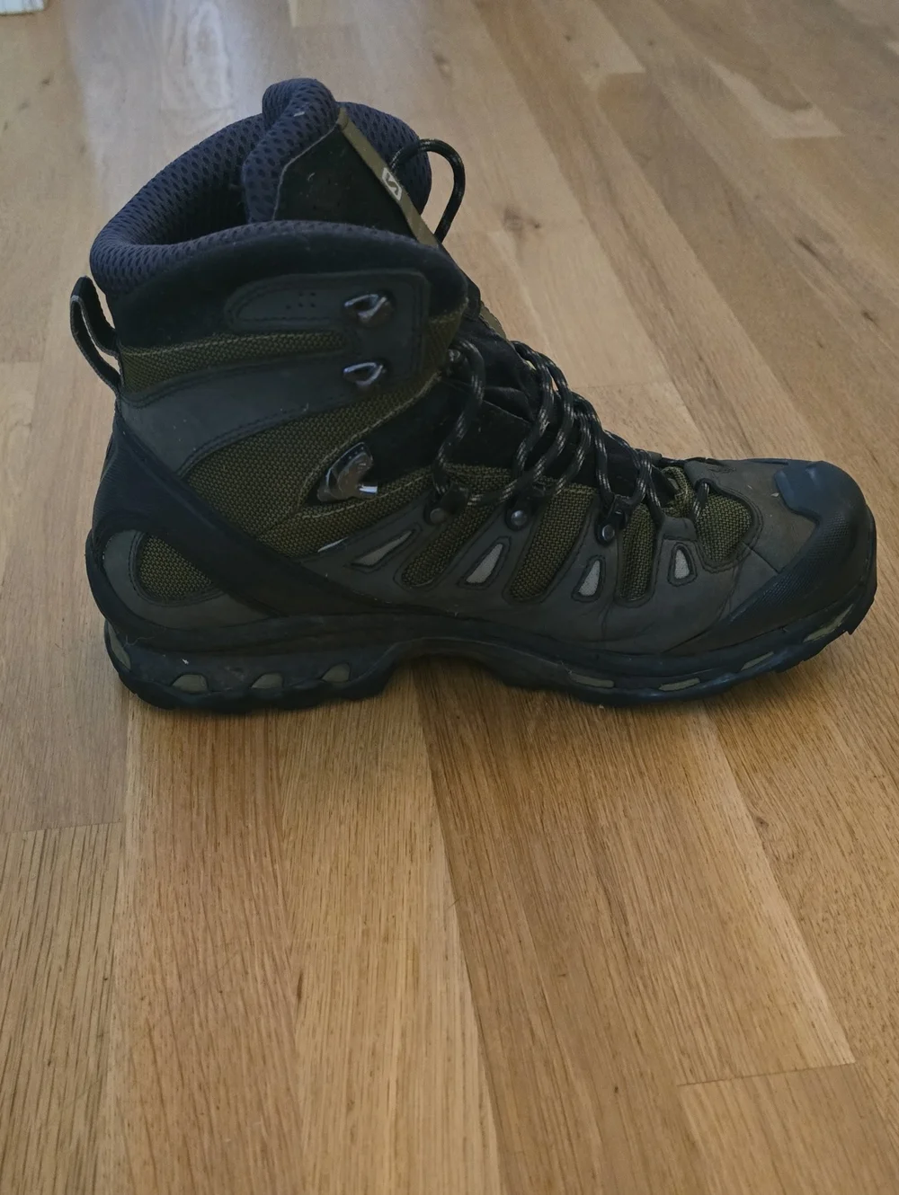 Salomon Quest 4D Gortex. Mens Size 10. No Holes Or Tears. Tread Is Great